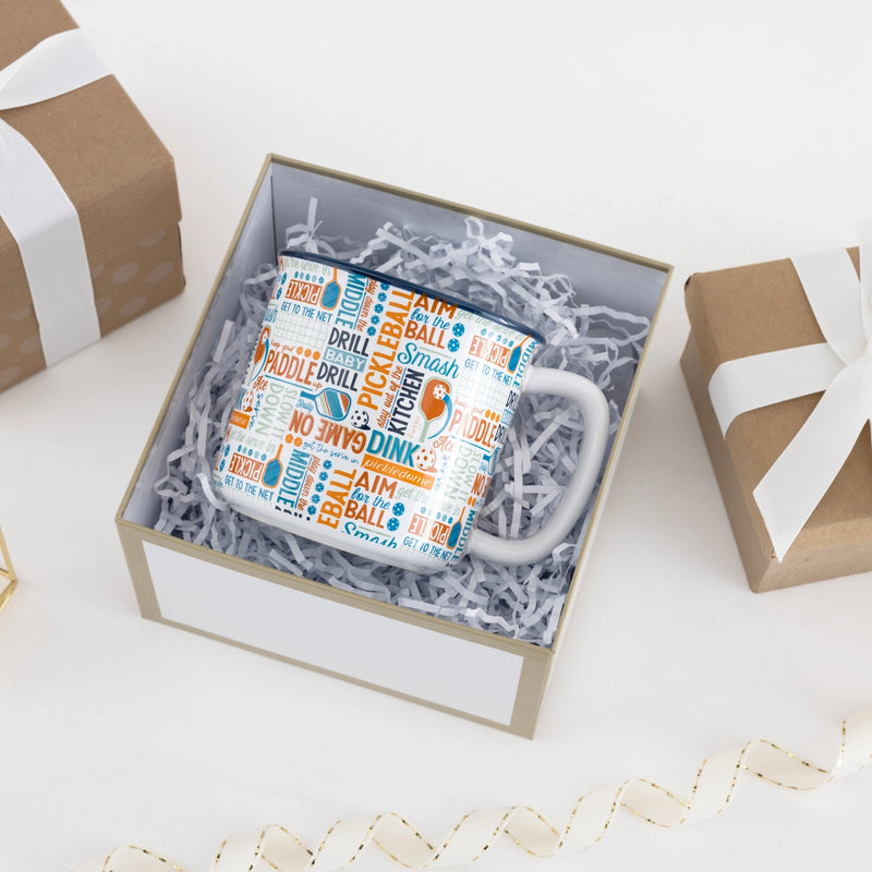 Load image into Gallery viewer, Pickleball Word Collage 18 oz Pickleball Mug