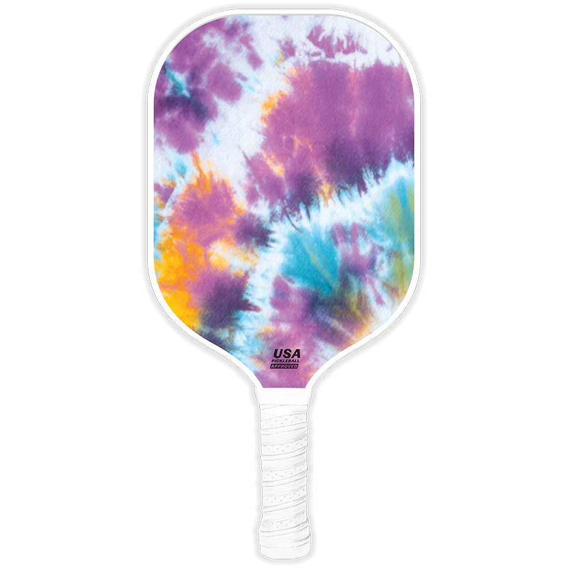 Load image into Gallery viewer, F2 Sports Purple Tie Dye Graphite Pickleball Paddle