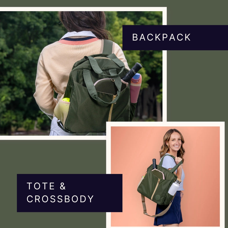 Load image into Gallery viewer, 3 in 1 Pickleball Bag Carry Options