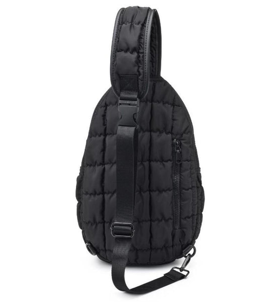 Ace Pickleball Sling Bag Black - Back
