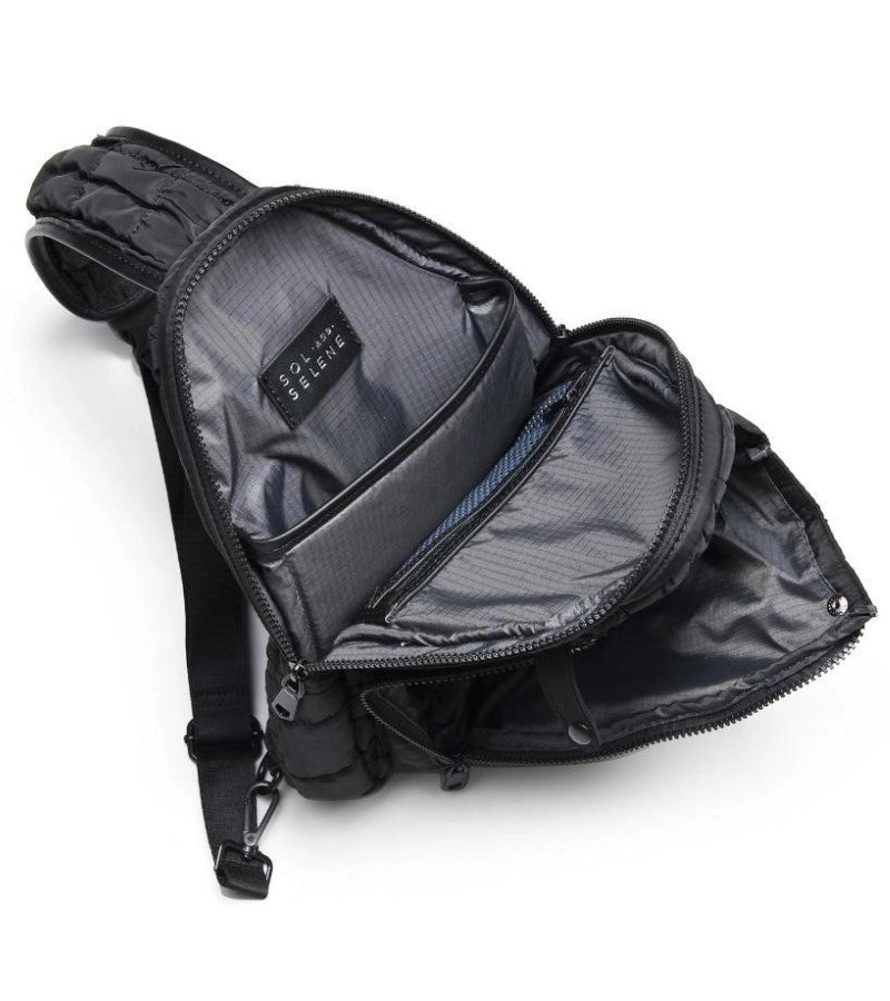 Load image into Gallery viewer, Ace Pickleball Sling Bag Black - Inside