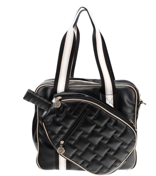 Ameliora Mosiac Pickleball Tote Black