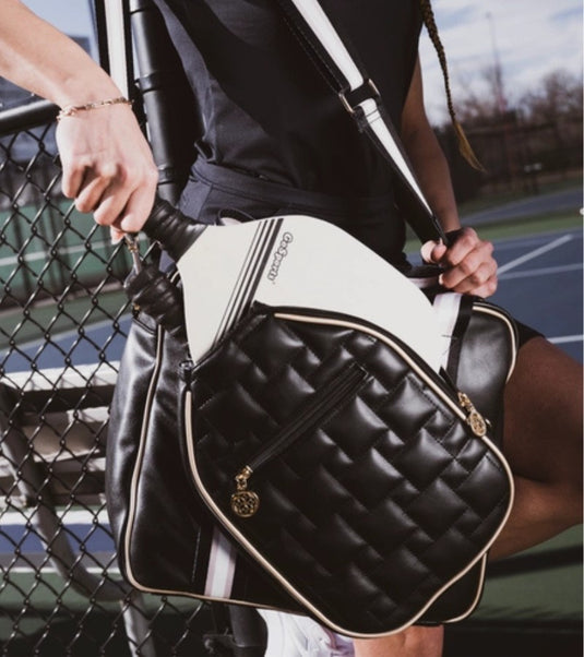 Ameliora Mosiac Pickleball Tote Black