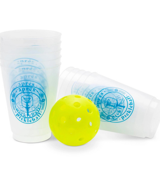 Apres Pickleball Cups - Set of 10
