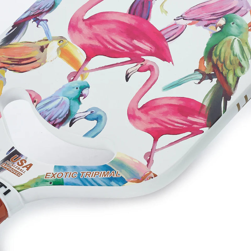 Load image into Gallery viewer, ARTI Exotic Tripimal Animal Birds Pickleball Paddle - 16mm