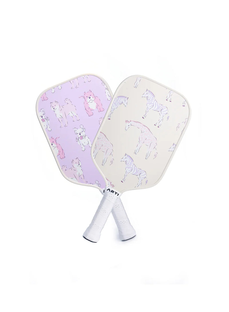 Load image into Gallery viewer, ARTI Dogs and Giraffes Full Pickleball Paddle Set - 16mm