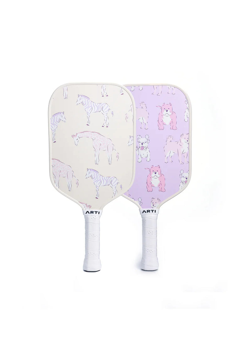 Load image into Gallery viewer, ARTI Dogs and Giraffes Full Pickleball Paddle Set - 16mm