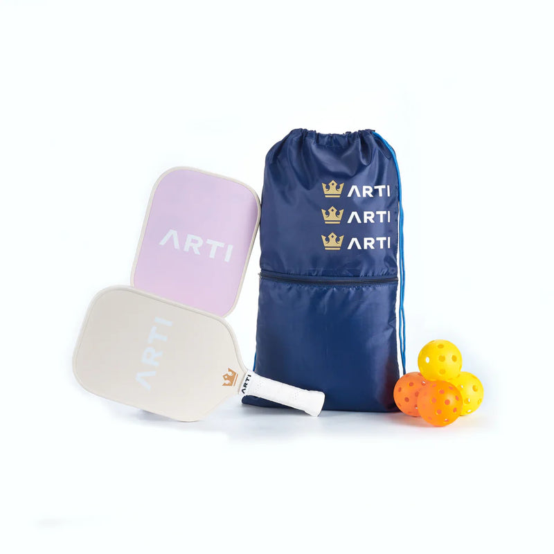 Load image into Gallery viewer, ARTI Dogs and Giraffes Full Pickleball Paddle Set - 16mm