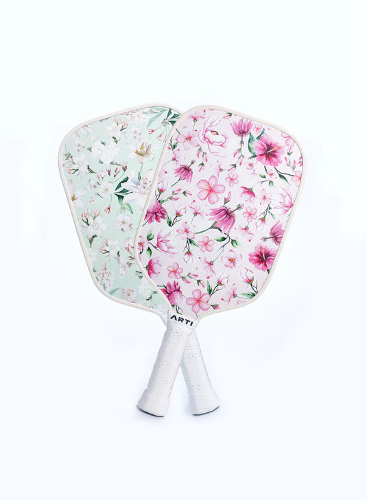 ARTI Flowers Full Pickleball Paddle Set - 16mm