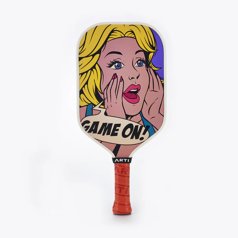 Load image into Gallery viewer, ARTI Kristen & Kristy "Game On" Pickleball Paddle - 16mm