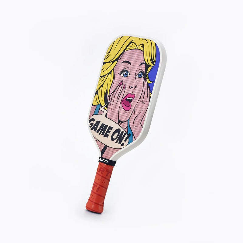 Load image into Gallery viewer, ARTI Kristen & Kristy "Game On" Pickleball Paddle - 16mm
