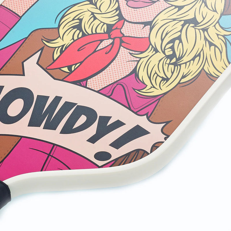Load image into Gallery viewer, ARTI Kristen & Kristy "Howdy" Pickleball Paddle - 16mm