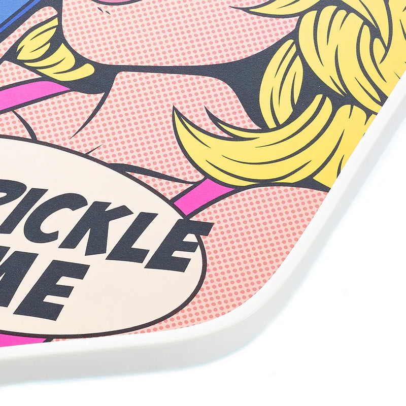 Load image into Gallery viewer, ARTI Kristen & Kristy "It's Pickleball Time" Pickleball Paddle - 16mm