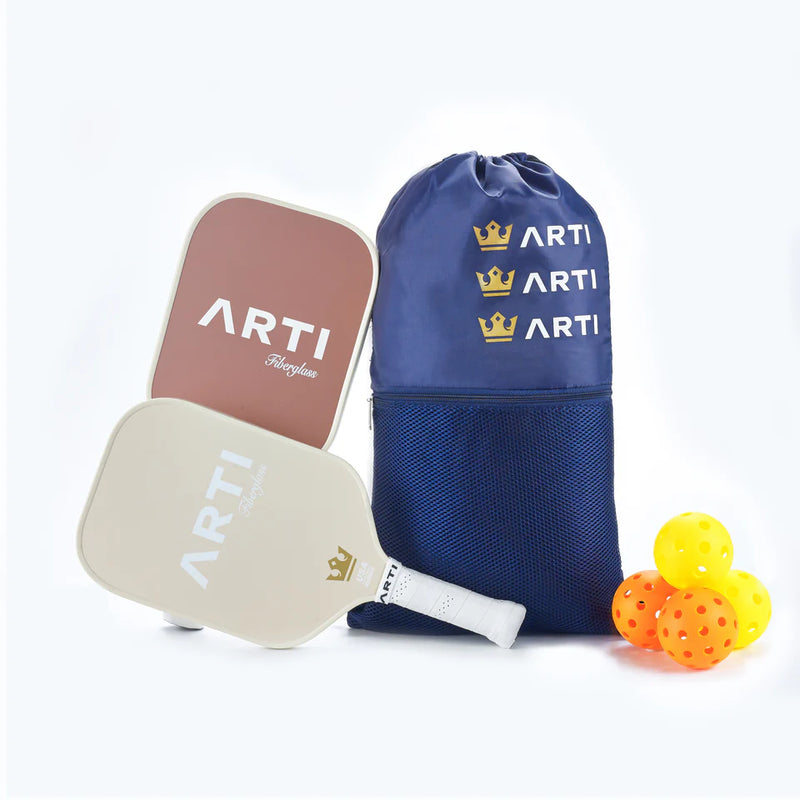 Load image into Gallery viewer, ARTI Sandstorm Full Pickleball Paddle Set - 16mm