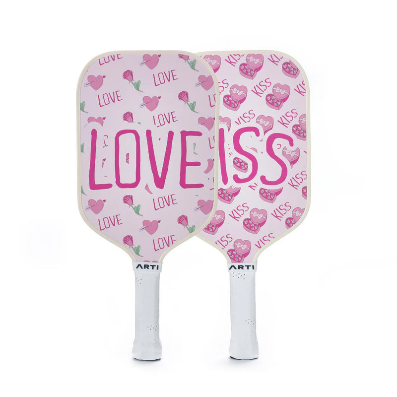 Load image into Gallery viewer, ARTI Valentines Full Pickleball Paddle Set - 16mm