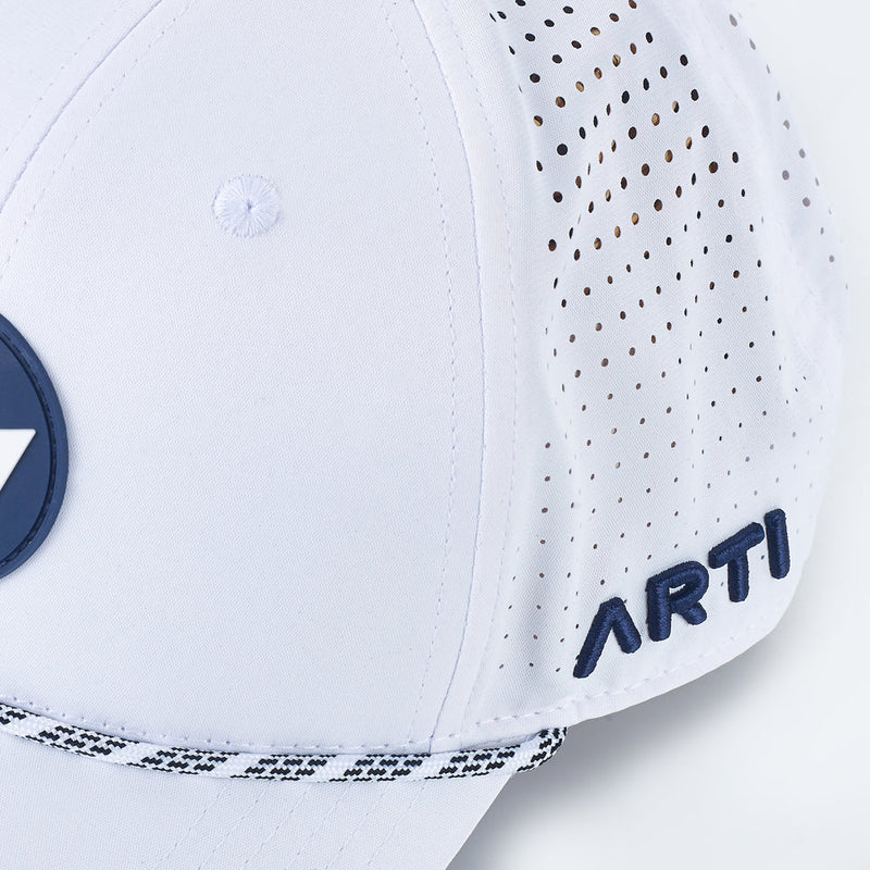 Load image into Gallery viewer, ARTI Performance Crown Rope Pickleball Hat - White