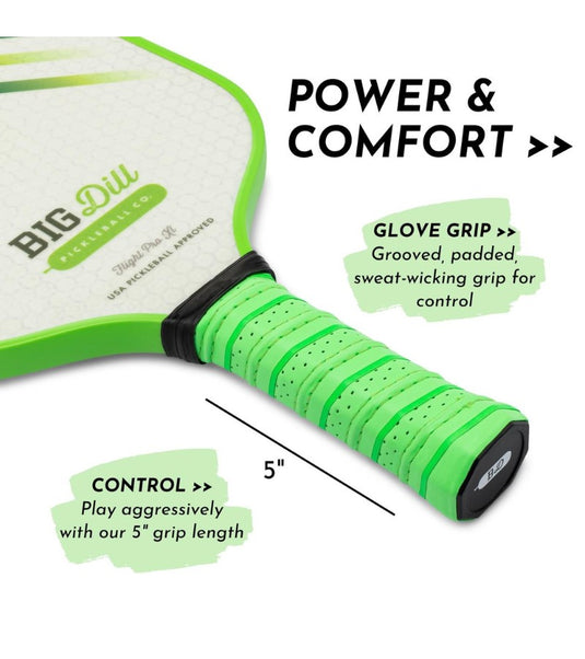 Bill Dill Flight Pro XL Fiberglass Pickleball Paddle