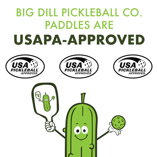 Big Dill Infinity Fiberglass Pickleball Paddle