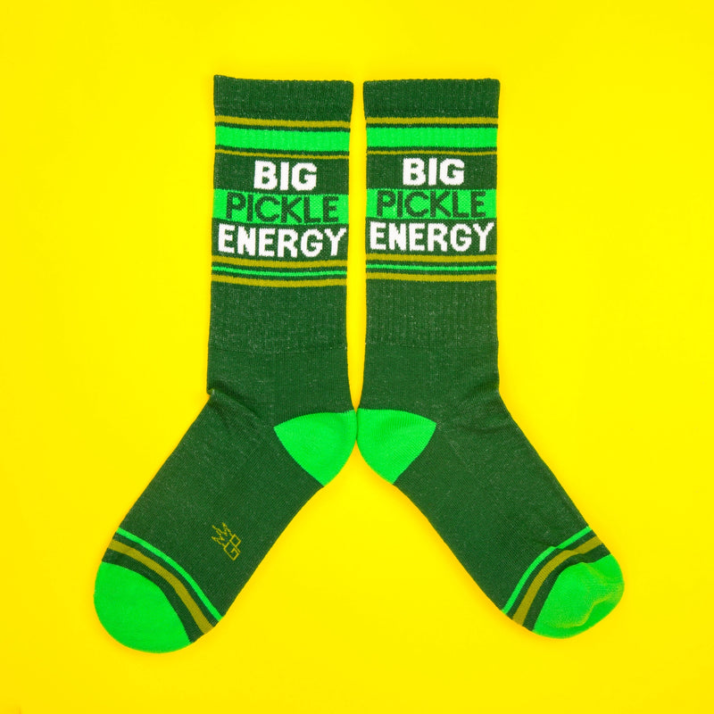 Load image into Gallery viewer, Big Pickle Energy Crew Socks