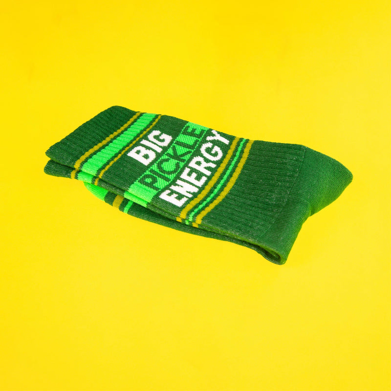Load image into Gallery viewer, Big Pickle Energy Crew Socks