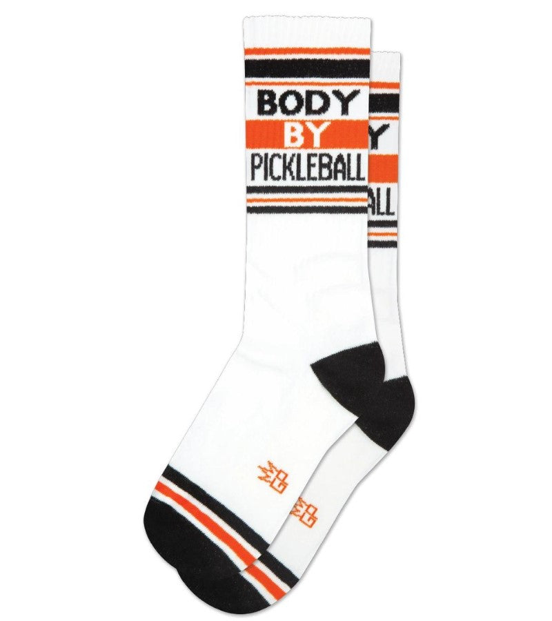 Load image into Gallery viewer, Body By Pickleball Crew Socks
