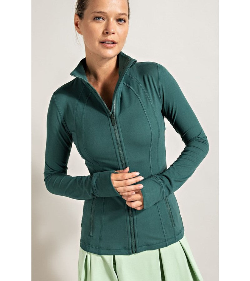 Load image into Gallery viewer, Butter Define Fitted Jacket Everglade