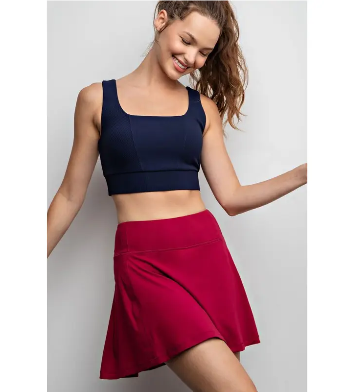 Load image into Gallery viewer, Butter Soft Pickleball Skort - Pomegranate