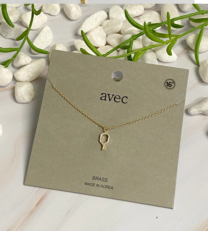 Load image into Gallery viewer, Club Pickleball Dainty Necklace