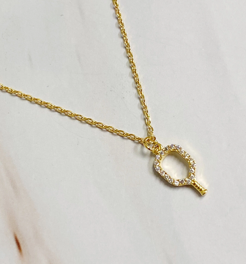 Load image into Gallery viewer, Club Pickleball Dainty Earrings