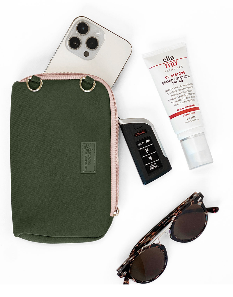 Load image into Gallery viewer, Olive Neoprene Cross Body Paddle Cover