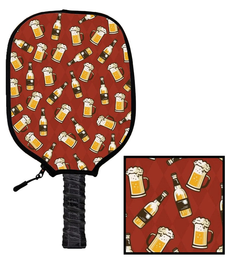 Load image into Gallery viewer, Craft Brew Pickleball Paddle Cover Detail