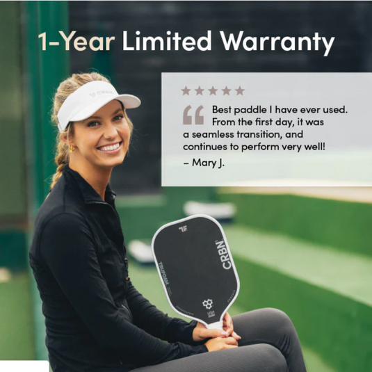 CRBN 1 TruFoam Genesis Pickleball Paddle - Elongated with Long Handle