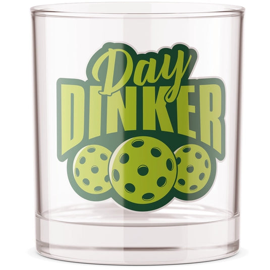Day Dinker Pickleball Whiskey Glass