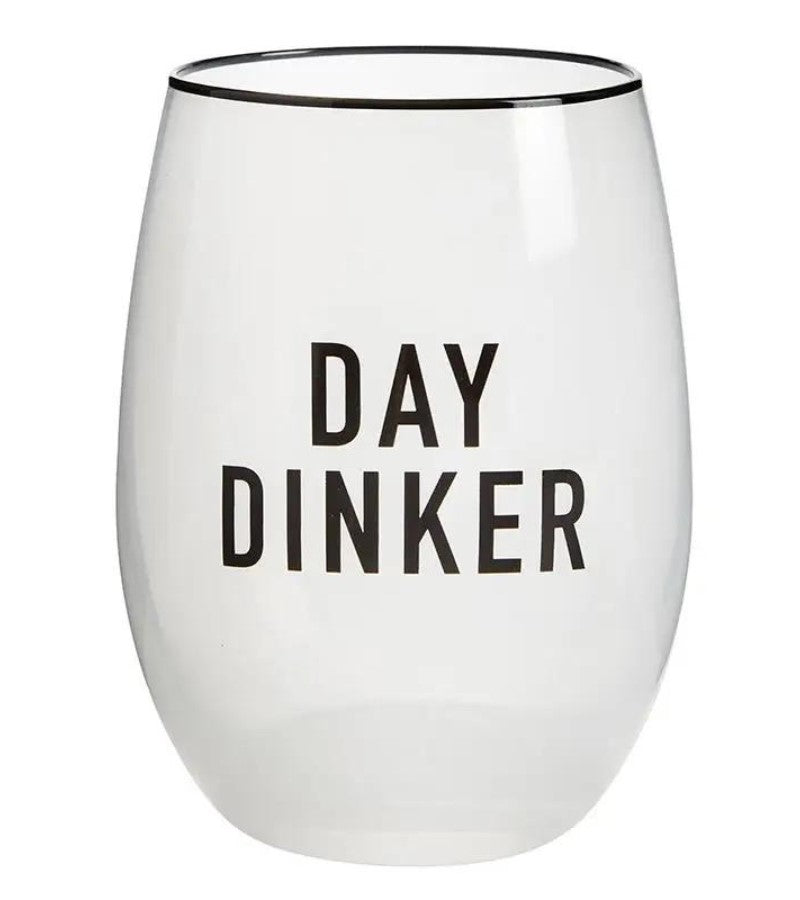 Load image into Gallery viewer, Day Dinker Wine Glass