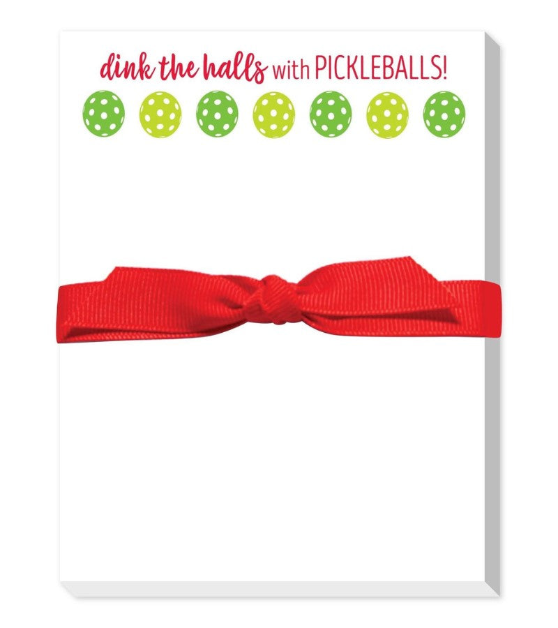 Load image into Gallery viewer, Dink the Halls Pickleball Note Pad
