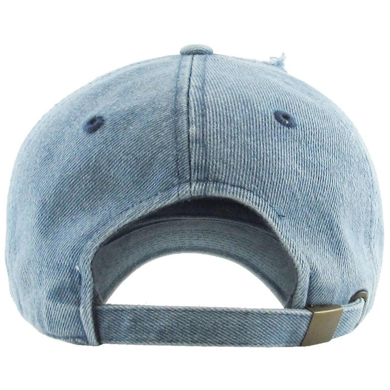 Load image into Gallery viewer, Double Paddle Vintage Hat - Denim