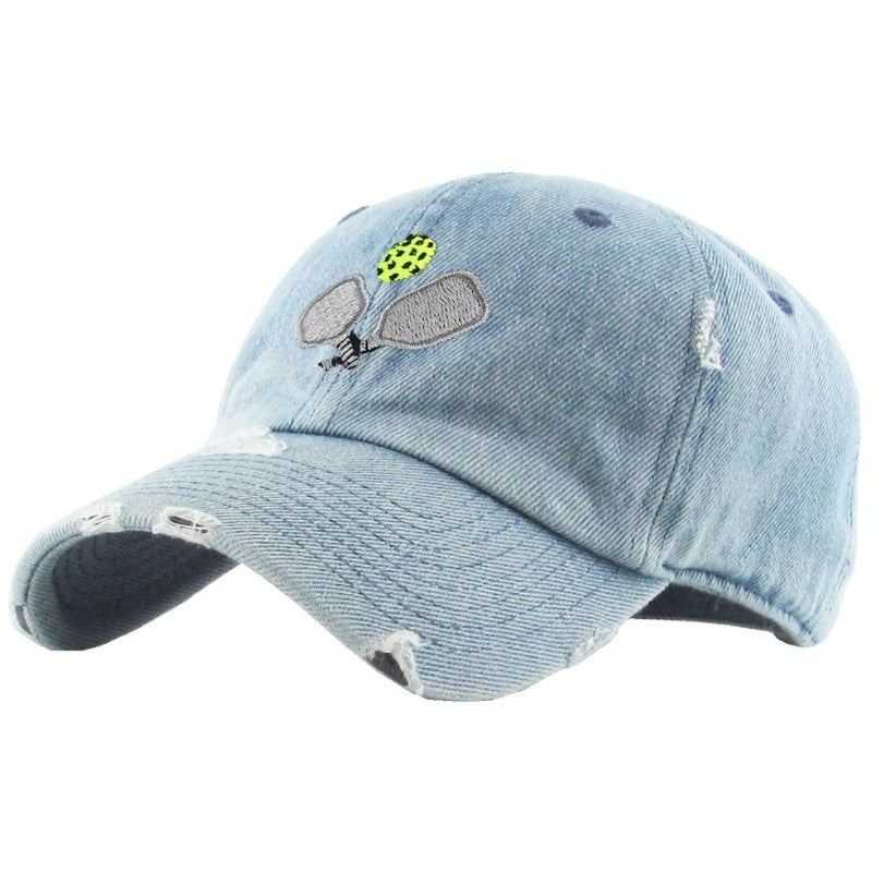 Load image into Gallery viewer, Double Paddle Vintage Hat - Denim
