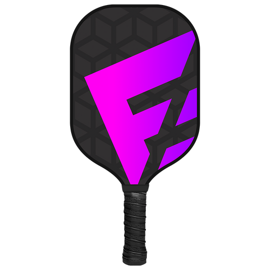 F2 Sports Sporty Purple Graphite Pickleball Paddle Purple