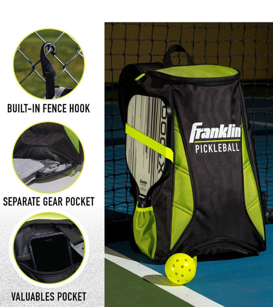 Franklin Deluxe Competition Pickleball Backpack Green