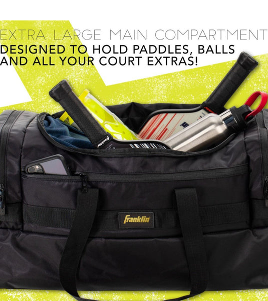 Franklin Elite Pickleball Duffle Bag Black