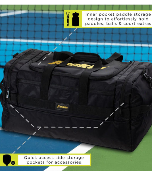 Franklin Elite Pickleball Duffle Bag Black