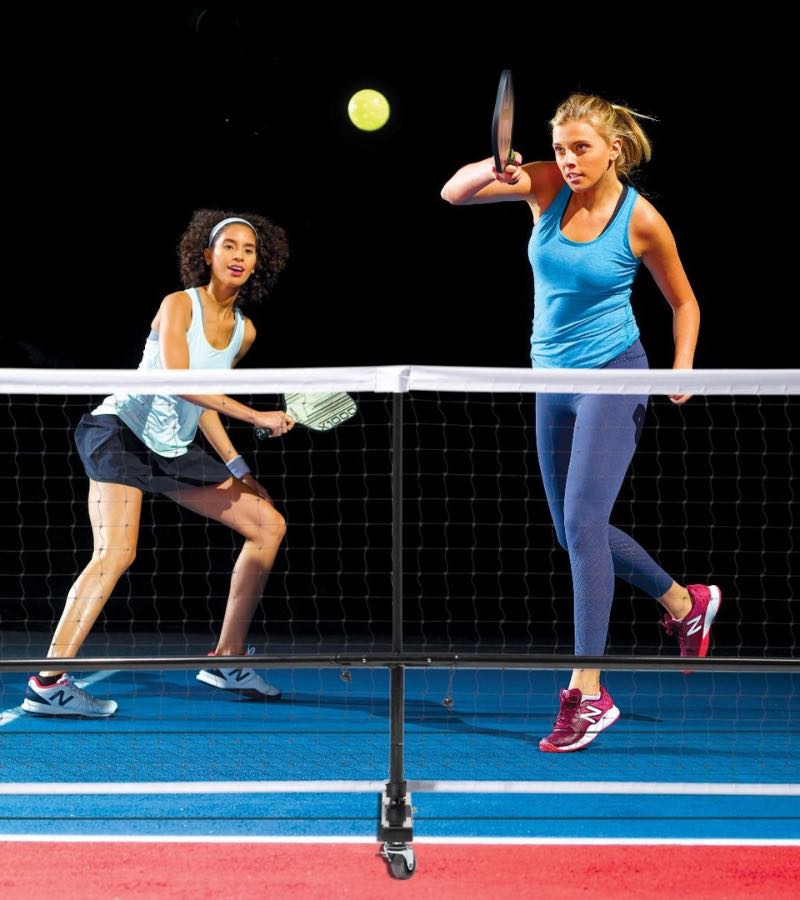 Load image into Gallery viewer, Franklin Official Tournament Full Sized Pickleball Net With Wheels