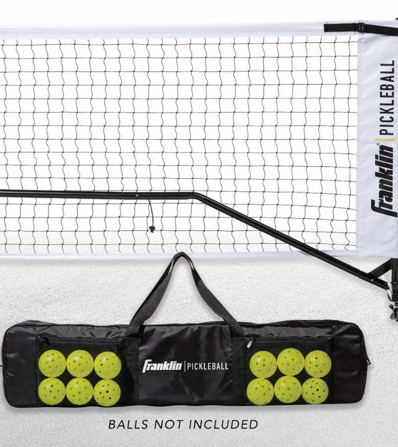 Load image into Gallery viewer, Franklin Official Tournament Full Sized Pickleball Net With Wheels