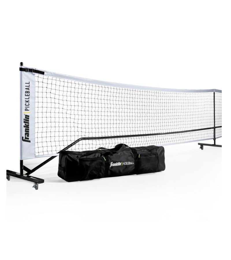 Load image into Gallery viewer, Franklin Official Tournament Full Sized Pickleball Net With Wheels
