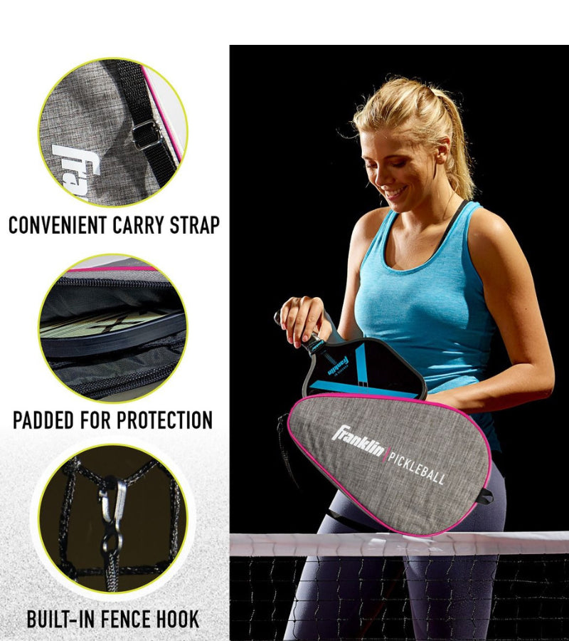 Load image into Gallery viewer, Franklin Pickleball-X Paddle Cover Pink