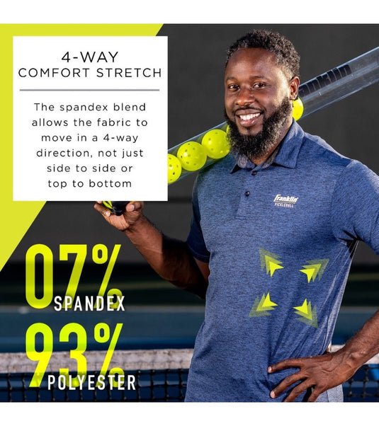 Franklin Performance Mens Pickleball Polo