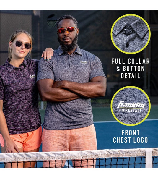 Franklin Performance Mens Pickleball Polo