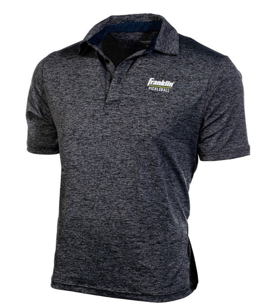 Franklin Performance Mens Pickleball Polo Gray