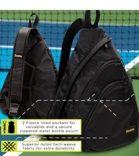Franklin Pickleball Sling Bag Elite Black
