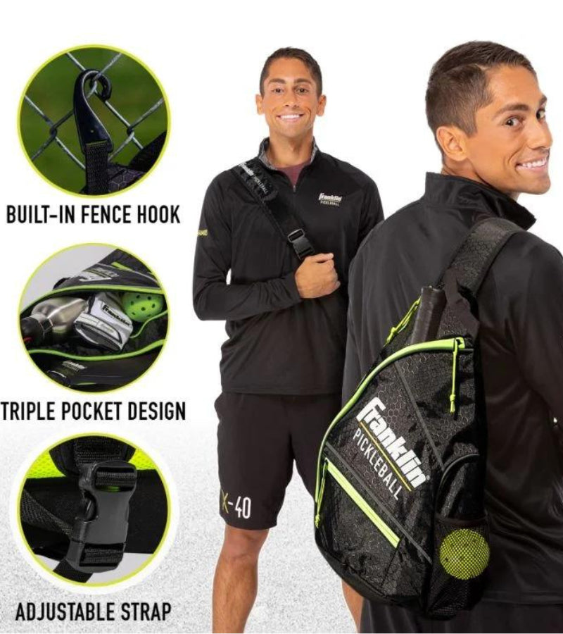 Load image into Gallery viewer, Franklin Pickleball Sling Bag Optic